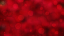 Abstract Bokeh Lights With Red Blur Background ,Colorful Bokeh Abstract  Background. Bokeh Background  Illustration.