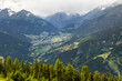 Blick ins Tal von Matrei, Österreich