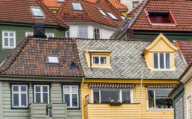 Wall Mural - Bergen architecture