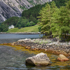 Sticker - Hardangerfjord house