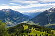 Blick ins Tal von Matrei, Österreich 