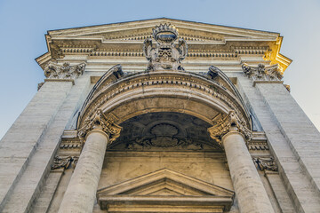 Wall Mural - Roman Catholic titular Church of Saint Andrew's at Quirinal (Sant'Andrea al Quirinale, 1670) in Rome built for Jesuit seminary on Quirinal Hill. Rome, Italy.