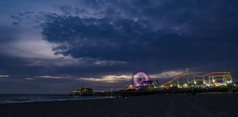 Santa Monica sunset