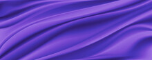 Blue Purple Or Silk Fabric As Background.purple Silk Or Satin Luxury Fabric Texture Can Use As Abstract Background.
