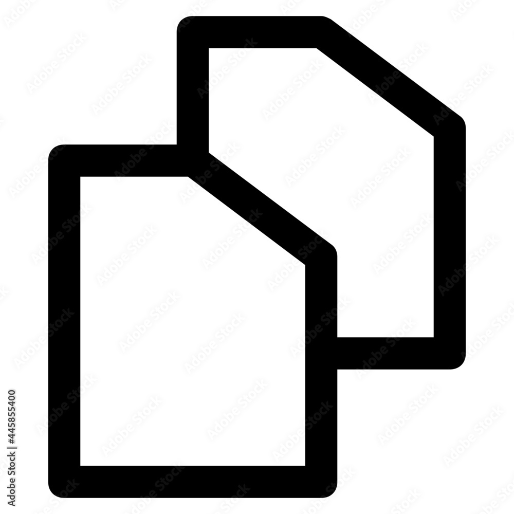 Card icon set with outline style. Vector graphic illustration. Suitable ...