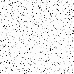 Poster - Micro dots seamless pattern. Vector little dots or dust. Black flakes and white background.