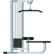 Fitness gym training apparatus, vector exercise machine