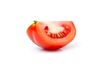 Poster - tomato isolated on white