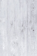 Wall Mural - Top view of a wooden old table background. White wood for background, white wooden boards background.