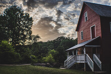 Starr's Mill Historic State Of Georgia Site During Sunrise