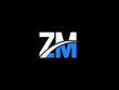 Letter ZM Logo Icon, colorful zm logo image vector for business