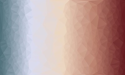 Sticker - vibrant abstract colorful polygonal background