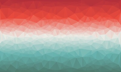 Poster - vibrant creative prismatic background with polygonal pattern