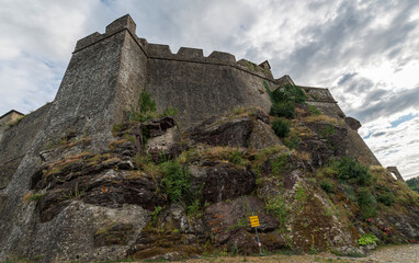 Wall Mural - The castle of Bardi, also known as the Landi castle, is an imposing fortification that stands on a 