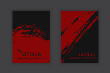 Wall Mural - vector set grunge template design background for flyer, posters, book cover, banner.