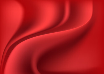luxury red silk fabric background design