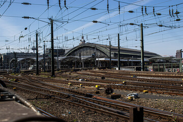 Wall Mural - Cologne central station