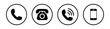 Call icon, Phone icon vector, Telephone sign.