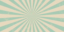 Abstract Retro Rays Grunge Background