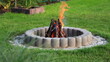 ognisko bezpieczne miejsce na ognisko, fireplace, garden fireplace