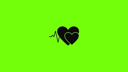 Sticker - Cardiology icon animation