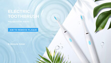 Minimal Electric Toothbrush Ad