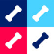 © LIGHTFIELD STUDIOS - Bone blue and red four color minimal icon set
