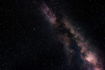 Wall Mural - milky way in the night sky