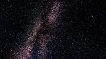 Wall Mural - milky way in the night sky