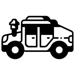 military jeep icon