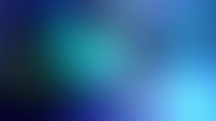 Poster - Blue motion gradient background. Moving abstract blurred background. The colors vary with position, producing smooth color transitions. Color neon gradient. 4k
