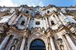 Facade of the old seminary de San Carlos and San Ambrosio - now Cultural Center Felix Varela in Old Havana, Cuba
