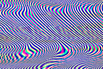 Wall Mural - glitch universe background. old tv screen error. digital pixel noise abstract design. photo glitch. 
