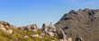 Panorama in the Bain's Kloof in the Western Cape of South Africa