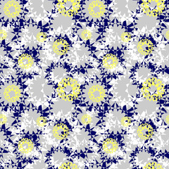 Poster - Seamless pattern summer tropical backgrounds