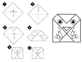 Poster - Step by step how to make origami owl