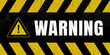 © Martin Rettenberger - Grungy sign with term „warning“ on it.