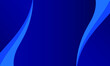 © Vectoro - Modern Gradient Blue Curve Shapes Background
