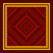 © Beautiful Dream - Geometric ethnic oriental seamless pattern traditional Design for background,carpet,wallpaper.clothing,wrapping,Batik fabric,Vector illustration.embroidery style - Sadu, sadou, sadow or sado