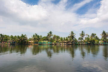 Wall Mural - Kuttanadu is one of the most attractive tourist destination in Kerala