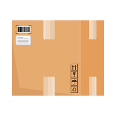 Sticker - box carton packaging