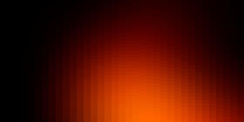 Wall Mural - Dark Orange vector template in rectangles.