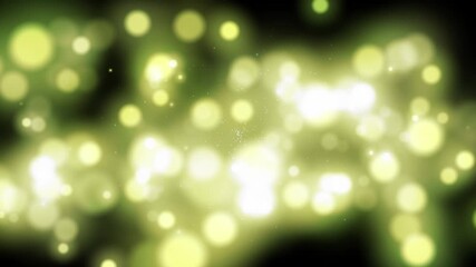 Wall Mural - defocused, blurred bokeh and abstract blurred yellow light element for cover decoration background. 