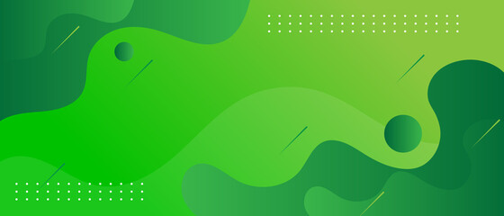 green abstract background . cen be used for banner , flyer, poster, web page, presentation etc. vect