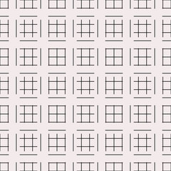 Poster - Repeated cages. Vector seamless stricks pattern.
