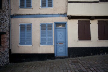 Wall Mural - entrance to the building