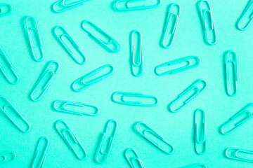 Background of Paperclips Great for Back to School