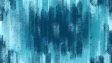 Abstract Ocean Blue Painting With Oil Brush Paint For Wallpaper, Card Baclground, Presentation, Or Website Background
