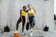 © Jacob Lund - Female athletes posing after workout session