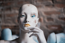Display Model Mannequin Face Portrait